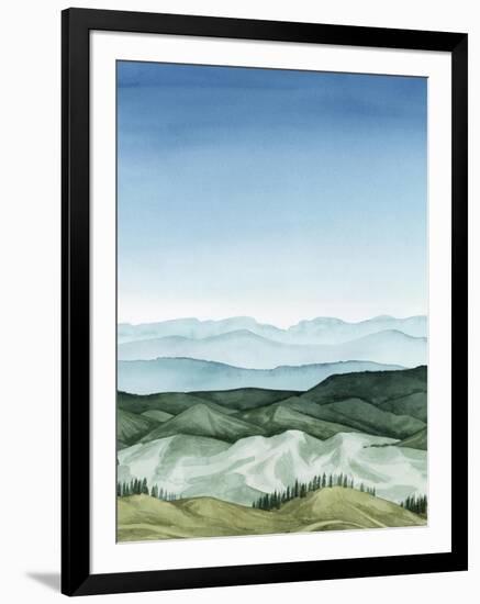 Crystal Landscape I-Grace Popp-Framed Art Print