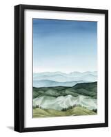 Crystal Landscape I-Grace Popp-Framed Art Print