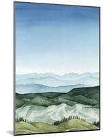 Crystal Landscape I-Grace Popp-Mounted Art Print