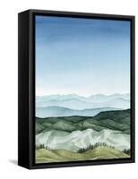 Crystal Landscape I-Grace Popp-Framed Stretched Canvas