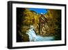 Crystal Mill Is an Old Ghost Town High Up in the Hills of the Maroon Bells, Colorado-Brad Beck-Framed Photographic Print