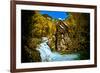 Crystal Mill Is an Old Ghost Town High Up in the Hills of the Maroon Bells, Colorado-Brad Beck-Framed Photographic Print