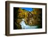 Crystal Mill Is an Old Ghost Town High Up in the Hills of the Maroon Bells, Colorado-Brad Beck-Framed Photographic Print