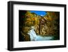 Crystal Mill Is an Old Ghost Town High Up in the Hills of the Maroon Bells, Colorado-Brad Beck-Framed Photographic Print