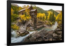 Crystal Mill Is One of the Major Iconic Shots of Colorado in Autumn-Jason J. Hatfield-Framed Photographic Print