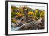 Crystal Mill Is One of the Major Iconic Shots of Colorado in Autumn-Jason J. Hatfield-Framed Photographic Print