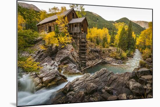 Crystal Mill Is One of the Major Iconic Shots of Colorado in Autumn-Jason J. Hatfield-Mounted Photographic Print