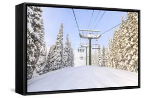 Crystal Mountain Ski Resort, Near Mt. Rainier, Wa, USA-Stuart Westmorland-Framed Stretched Canvas