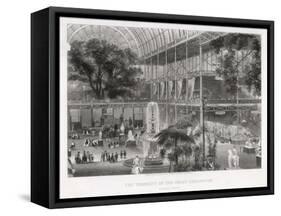 Crystal Palace 1851-W. Lacey-Framed Stretched Canvas