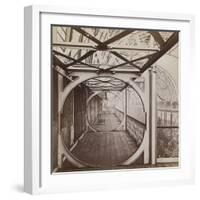 Crystal  Palace de Londres : "bulls eye Gallery"-Joseph Warren Zambra-Framed Giclee Print