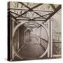Crystal  Palace de Londres : "bulls eye Gallery"-Joseph Warren Zambra-Stretched Canvas