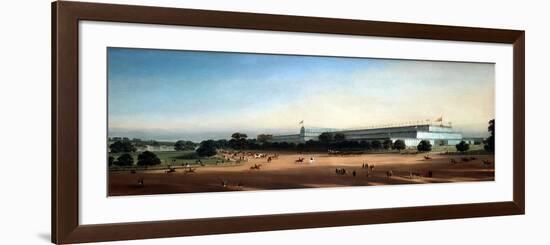 Crystal Palace, Hyde Park, London, Built for the Great Exhibition of 1851-D le Bihan-Framed Giclee Print