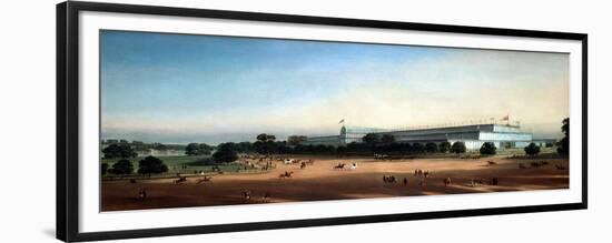 Crystal Palace, Hyde Park, London, Built for the Great Exhibition of 1851-D le Bihan-Framed Giclee Print