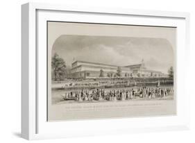 Crystal Palace in Hyde Park for the Great International Exhibition of 1851, pub. by Read and Co.-null-Framed Giclee Print