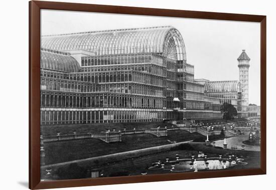 Crystal Palace in London-null-Framed Photographic Print