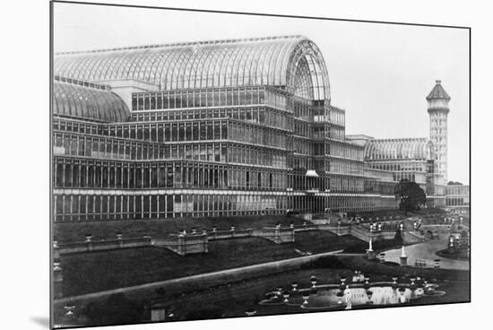 Crystal Palace in London-null-Mounted Photographic Print