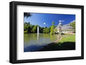 Crystal Palace Of Madrid-George Oze-Framed Photographic Print