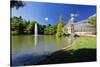 Crystal Palace Of Madrid-George Oze-Stretched Canvas