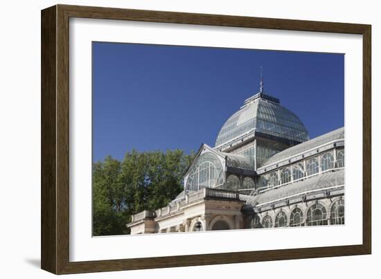 Crystal Palace (Palacio de Cristal), Retiro Park, Parque del Buen Retiro, Madrid, Spain, Europe-Markus Lange-Framed Photographic Print