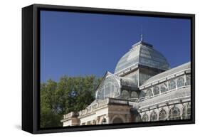 Crystal Palace (Palacio de Cristal), Retiro Park, Parque del Buen Retiro, Madrid, Spain, Europe-Markus Lange-Framed Stretched Canvas