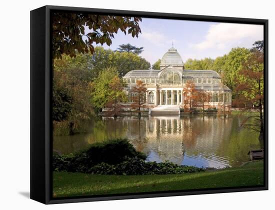 Crystal Palace, Retiro Park, Madrid, Spain, Europe-Marco Cristofori-Framed Stretched Canvas