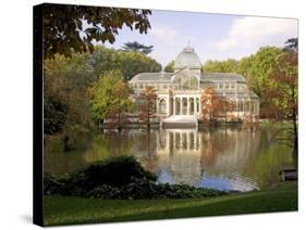 Crystal Palace, Retiro Park, Madrid, Spain, Europe-Marco Cristofori-Stretched Canvas