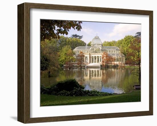 Crystal Palace, Retiro Park, Madrid, Spain, Europe-Marco Cristofori-Framed Photographic Print