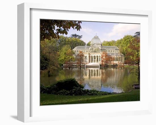 Crystal Palace, Retiro Park, Madrid, Spain, Europe-Marco Cristofori-Framed Photographic Print