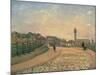 Crystal Palace, Upper Norwood-Camille Pissarro-Mounted Giclee Print