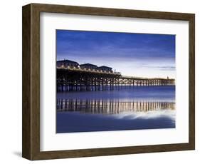 Crystal Pier on Pacific Beach, San Diego, California, United States of America, North America-Richard Cummins-Framed Photographic Print