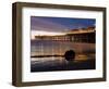 Crystal Pier on Pacific Beach, San Diego, California, United States of America, North America-null-Framed Photographic Print