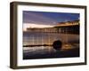 Crystal Pier on Pacific Beach, San Diego, California, United States of America, North America-null-Framed Photographic Print