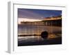 Crystal Pier on Pacific Beach, San Diego, California, United States of America, North America-null-Framed Photographic Print