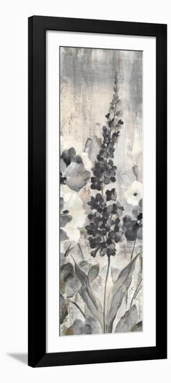 Crystal Raindrops Panel III BW-Silvia Vassileva-Framed Premium Giclee Print