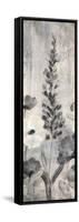 Crystal Raindrops Panel IV BW-Silvia Vassileva-Framed Stretched Canvas