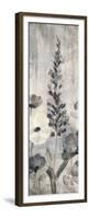 Crystal Raindrops Panel IV BW-Silvia Vassileva-Framed Premium Giclee Print