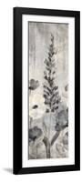 Crystal Raindrops Panel IV BW-Silvia Vassileva-Framed Art Print