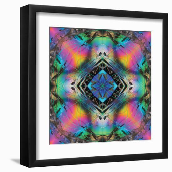 Crystal Refraction #30-Jeff Leland-Framed Art Print