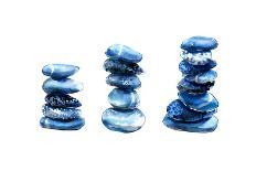 Sea Blue Stones-Crystal Smith-Art Print