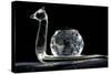 Crystal Snail Ornament-Charles Bowman-Stretched Canvas