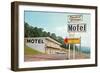 Crystal Springs Motel-null-Framed Art Print