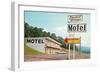 Crystal Springs Motel-null-Framed Art Print