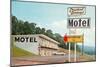 Crystal Springs Motel-null-Mounted Art Print