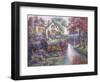 Crystal Streams-Carl Valente-Framed Art Print