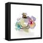 Crystal Watercolor Perfume Square I-Lanie Loreth-Framed Stretched Canvas