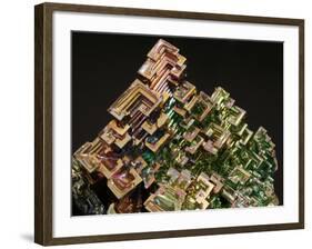 Crystalline Structure of the Element Bismuth-Walter Geiersperger-Framed Photographic Print