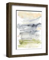 Crystallized Marsh II-Jennifer Goldberger-Framed Art Print