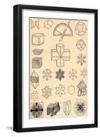 Crystallography, C19th Century-null-Framed Giclee Print