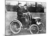 Cs Rolls in His 4Hp Peugeot Voiturette, C1900-null-Mounted Photographic Print