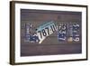 CT State Love-Design Turnpike-Framed Giclee Print